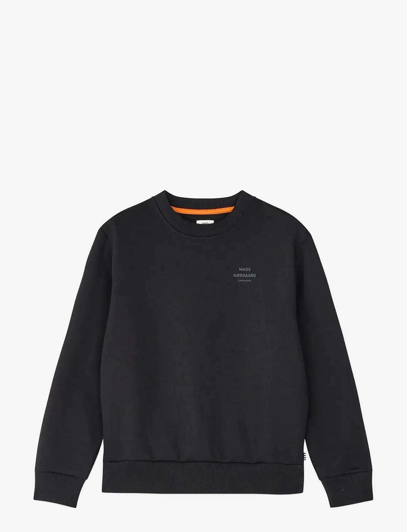 Mads Nørgaard Mix Sweat N Sonar Sweatshirt - Black - 128