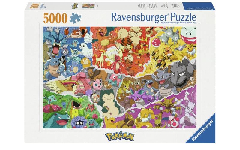 Ravensburger pussel - Pokémon Allstars 5000 bitar Default Title