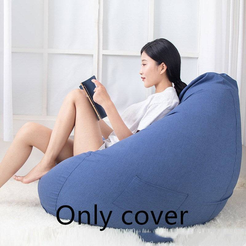 Lazy Sofa Cover Bean Bag Sofa Cover Bean Bag Sofa - Blue / A2 (A2)