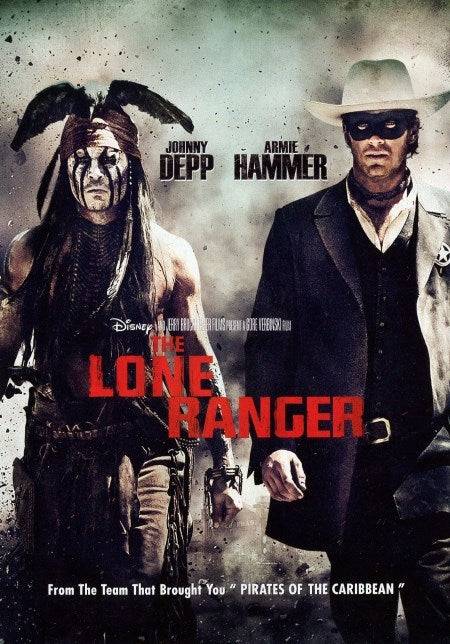 DVD - Lone Ranger (Johnny Depp) (Beg)