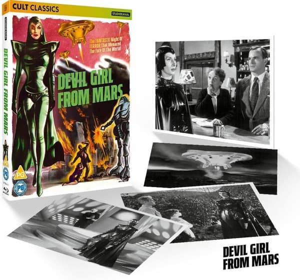 Devil Girl from Mars (1954) Blu-Ray (import)
