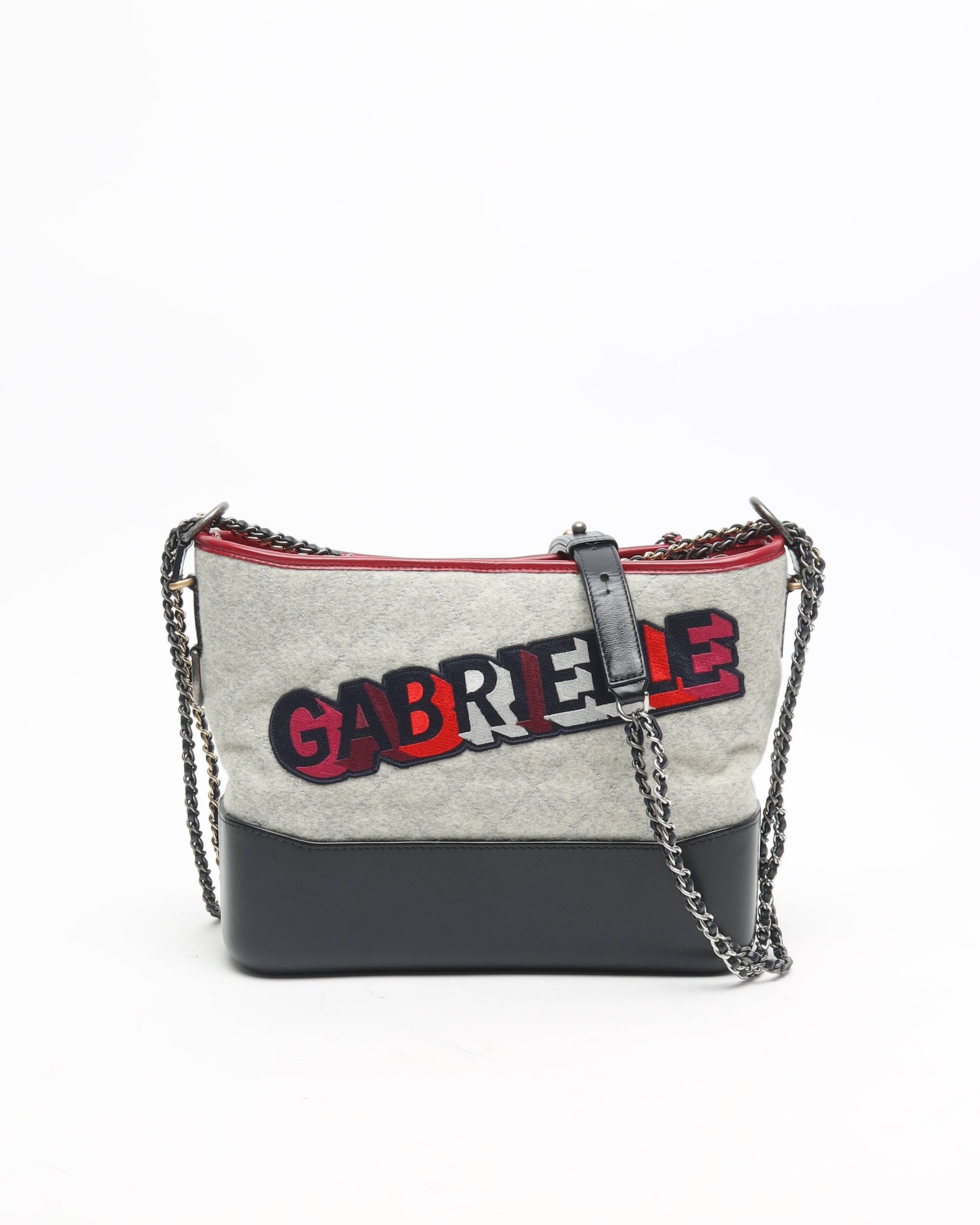 CHANEL Medium Gabrielle Tweed Bag - Multicolour - One Size