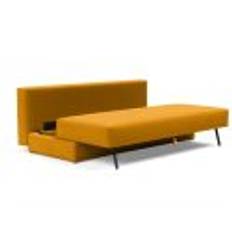 Innovation Living Osvald Sovesofa L: 200 cm - Mat Sort/Elegance Burned Curry