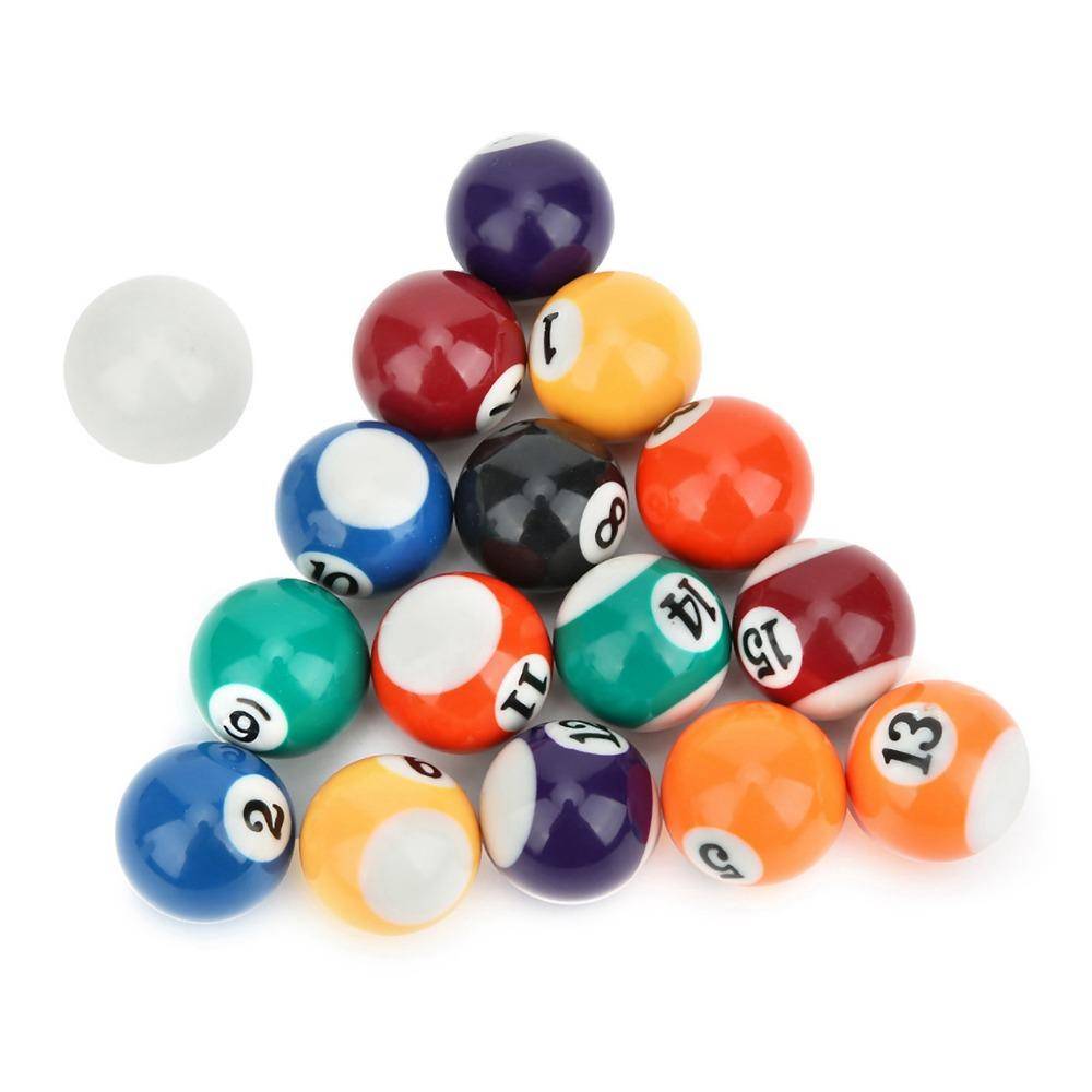 Harts Billiardbollar Numrerad Billiardbollset Hållbart Poolbollset Hemmabruk