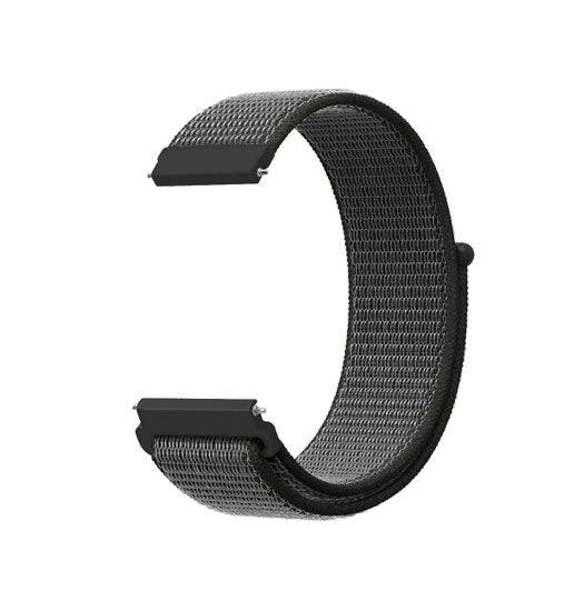 Samsung Galaxy Watch 4 - L'Empiri™ Nylon Velcro Rem - Oliven