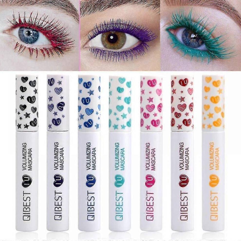 Ed 7 Pack And Smud La 3d Fiber Lash Volume Eye Lash (7 S Set)