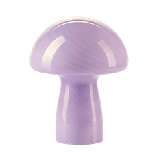 Bahne - Svampelampe - Mushroom bordlampe, Lavender - H23 cm. - H23 x Ø18.5 cm / Lavender