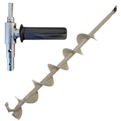 Fibe Isborr 130mm Underdel Inkl Adapter För Skruvdragare