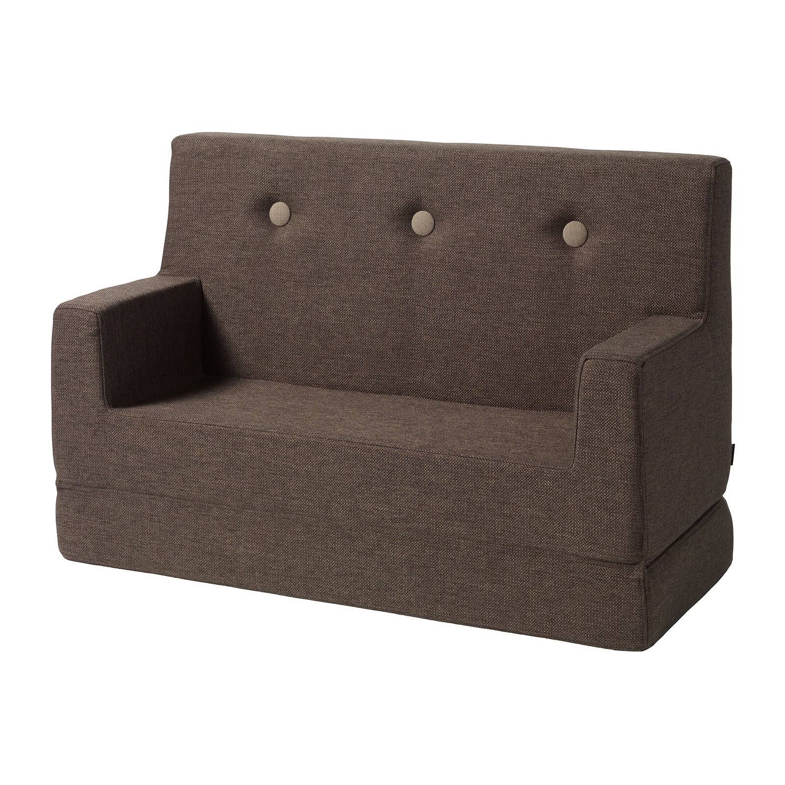 By KlipKlap KK Børnesofa Brun m. Sand.