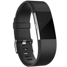 Fitbit Charge 2 Armband i silikon, svart