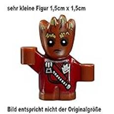 LEGO Guardians of the Galaxy Vol. 2 Minifigur Groot (mycket liten figur 1,5 cm x 1,5 cm) 76081