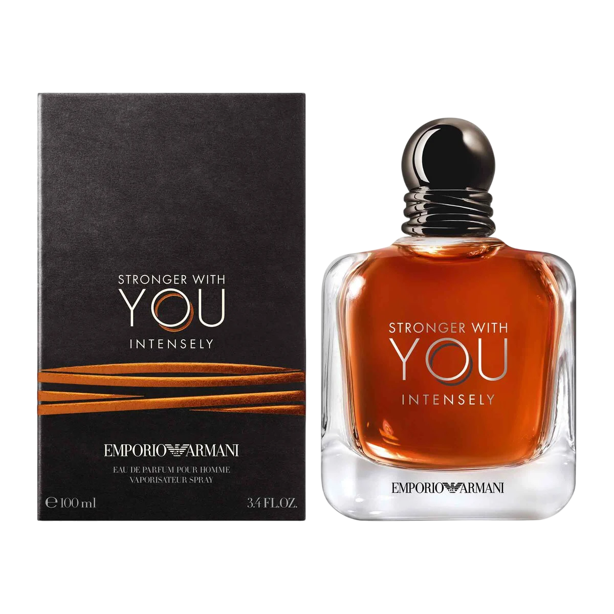 Emporio Armani Stronger With You Intensely Eau de Parfum til mænd 100 ml