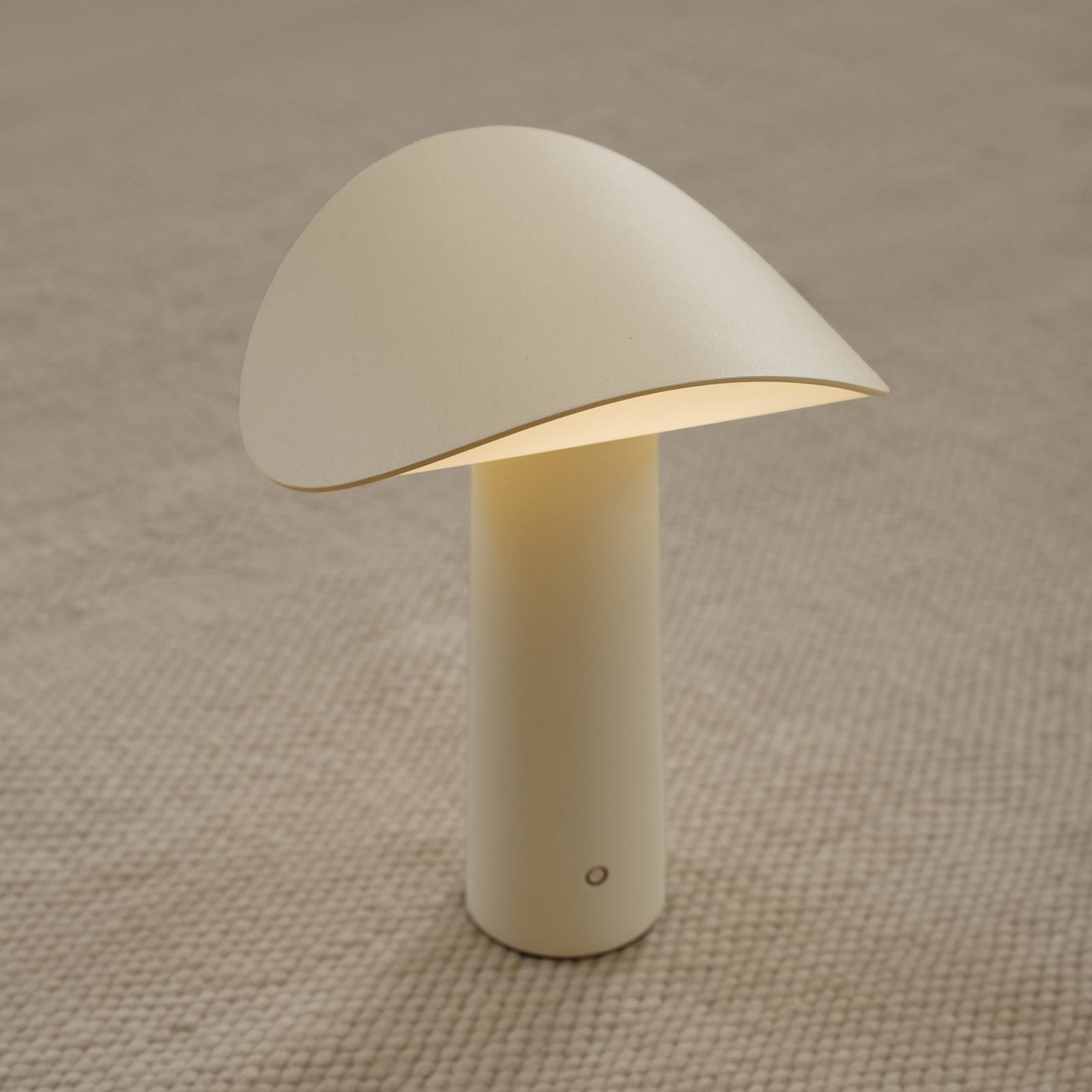 GEJST Bordslampa Lium, dimbar, Gul / orange, Vardagsrum / matsal, Metall, Modern, Bordslampa