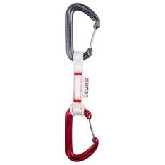 Ocun Hawk QD Wire Bio-Dyn-Ring 15 mm Express-sæt størrelse 10 cm - 6er-Pack farve hvid