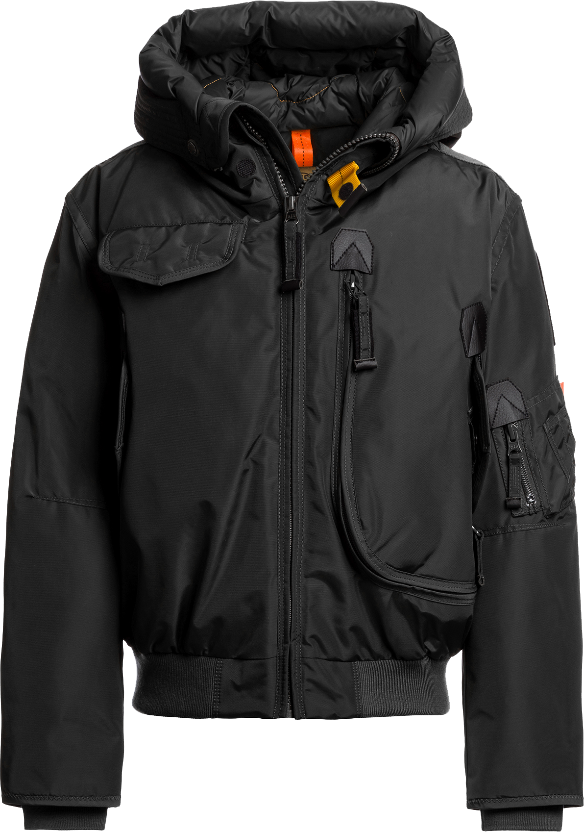 Parajumpers Boys' Gobi Hooded Bomber Black, Y-L