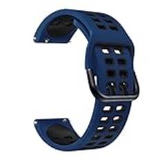 20 mm ersättningsarmband för klockarmband för COROS PACE 2 Sport Silikon Smart Watch Band För COROS APEX 42 mm Armband Armband Correa (Färg: Ljusrosa, Storlek: För COROS PACE 2)