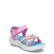 SKECHERS Girls Jumpsters Sandal Tie Dye Bffs |Multi/patterned |33