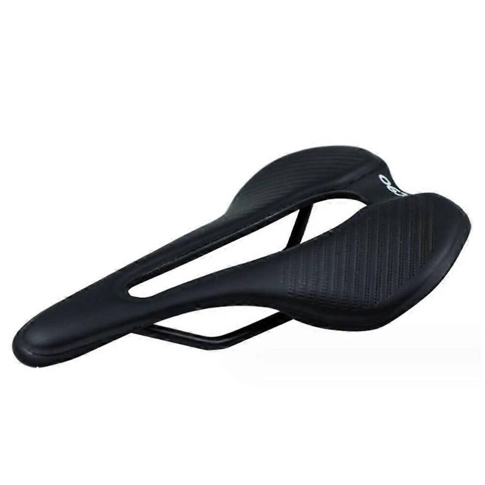 (3) Road Bicycle Saddle Seat Hollow Breathable Comfortable MTB Bike Cushion Cycling Seat Shockproof Bicycle Air Guide Groove Saddle