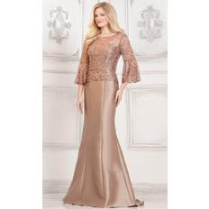 Rina di Montella RD2939 - Bell Sleeve Mermaid Formal Gown