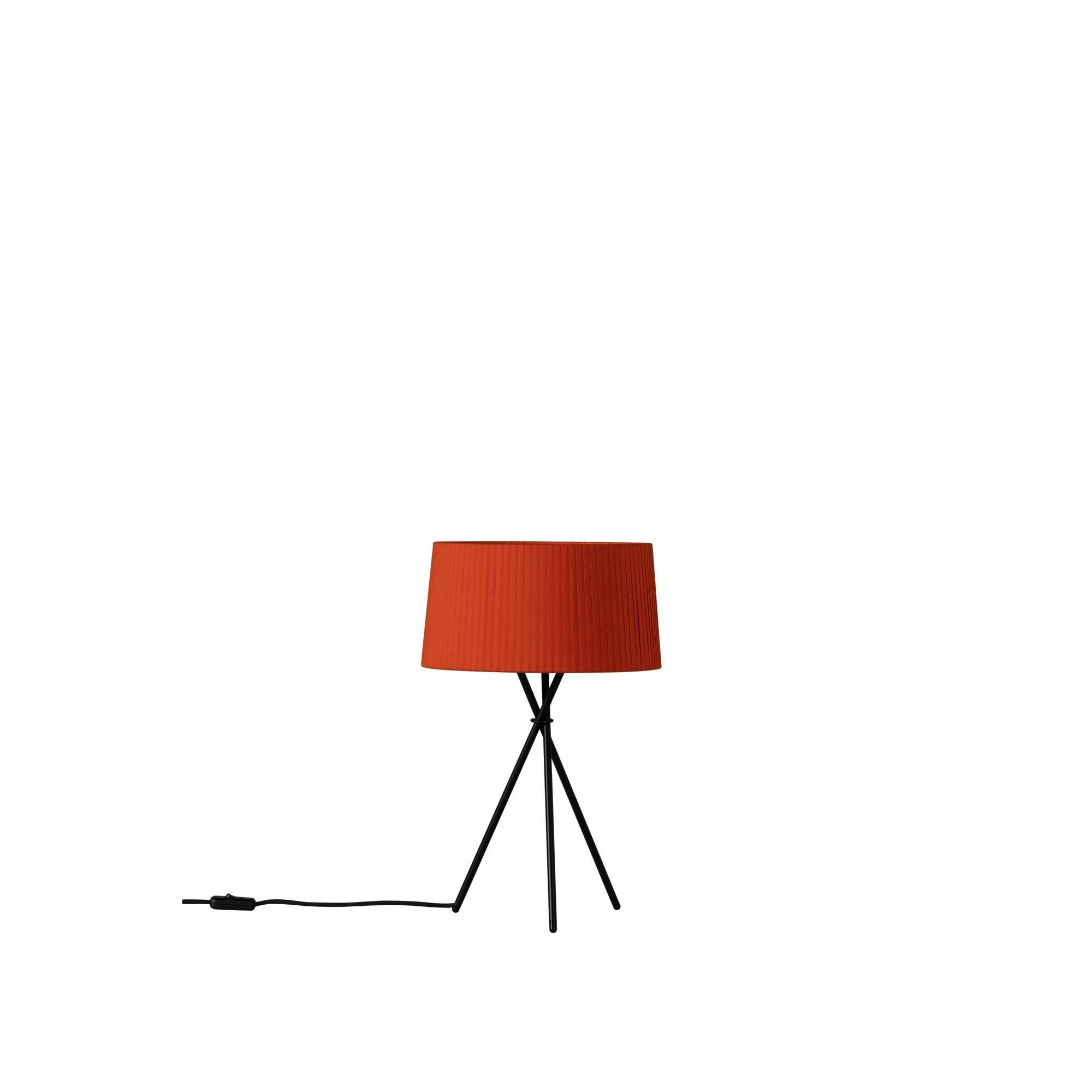 Tripod M3 Bordslampa Röd/Amber - Röd amber och Svart