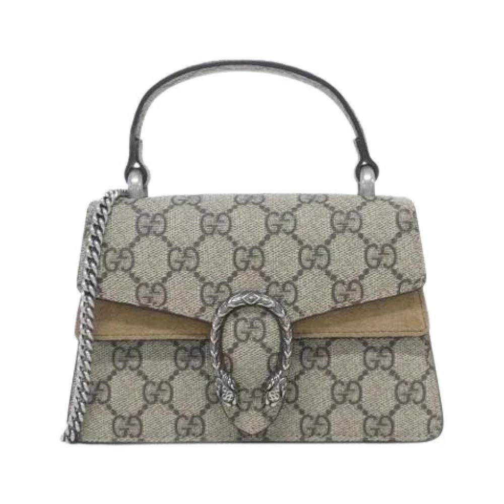 Gucci Vintage Pre-owned Vintage Håndtaske - Vintage - Dame - Beige - ONE SIZE -