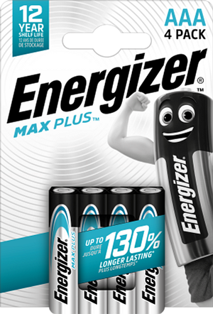 ENERGIZER MAX PLUS AAA 4-PACK