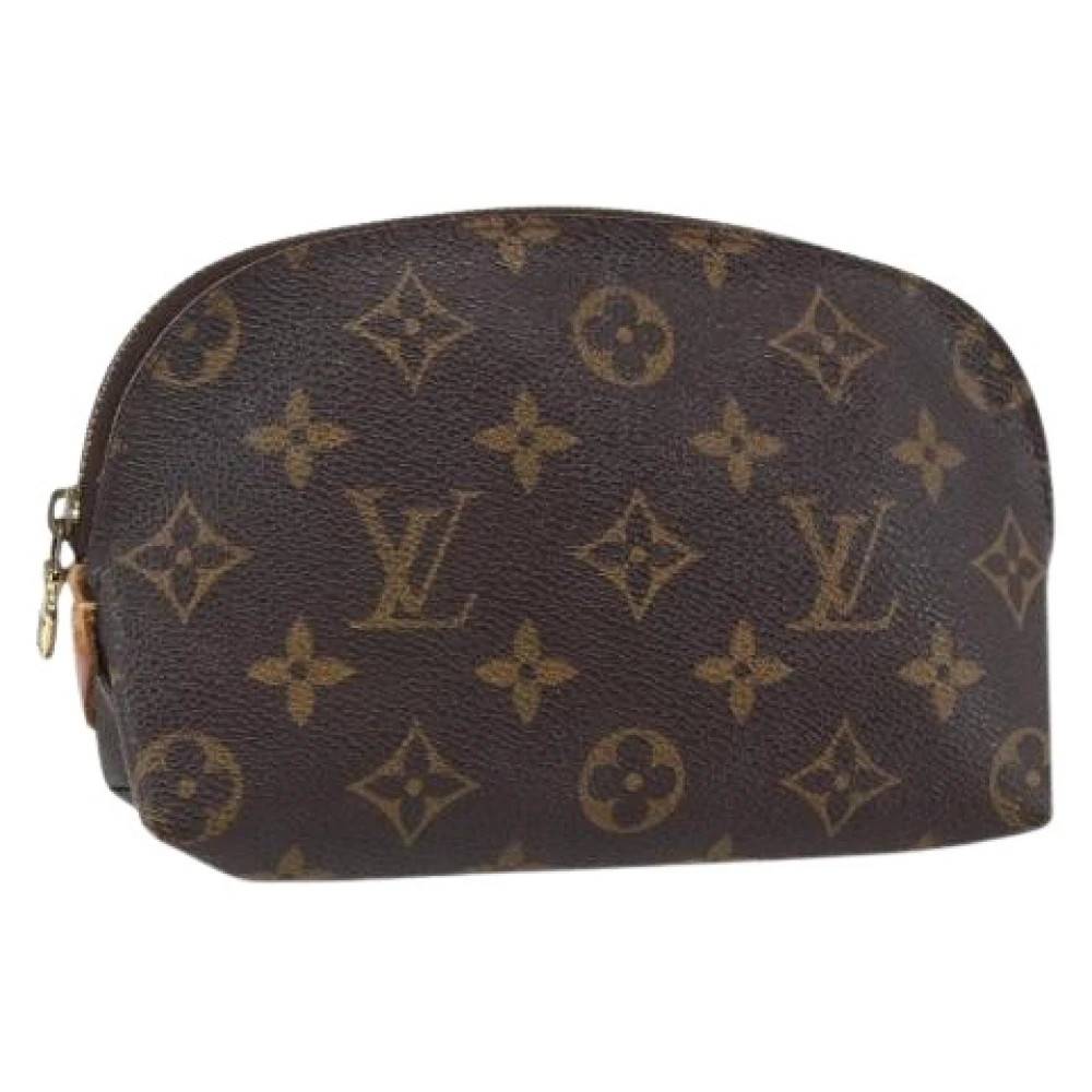 Louis Vuitton Vintage Pre-owned Canvas Pouch - Vintage - Dame - Brun - ONE SIZE - Tyl