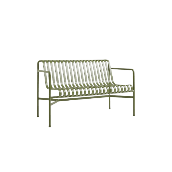 Palissade Dining Bench Armrest | Havebænk.