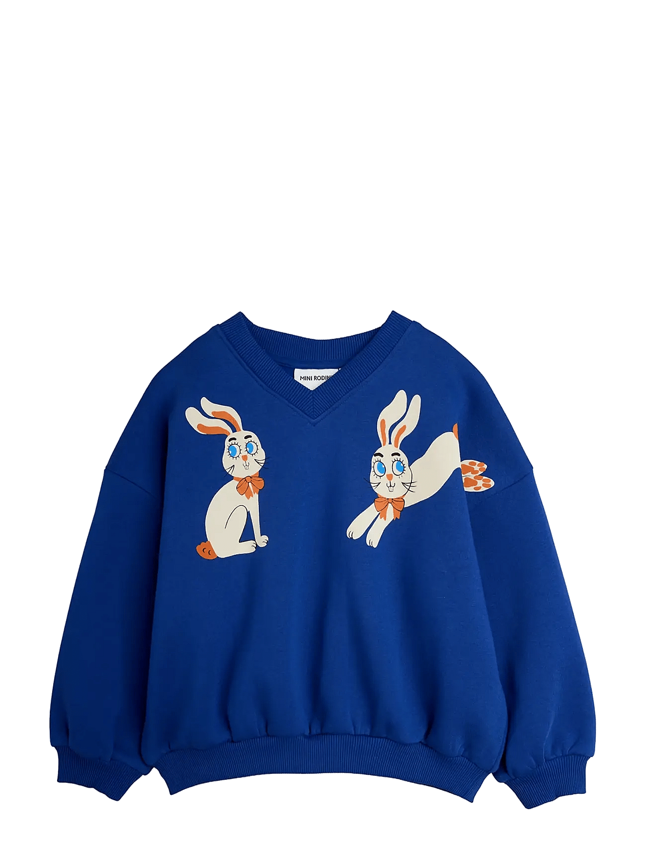 Mini Rodini Rabbits Sp Sweatshirt - Blue - 80/86