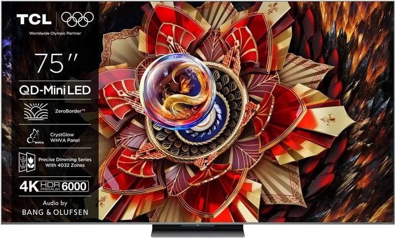 TCL 75" 75C9K / 4K / QD-Mini LED / 144Hz / Google TV