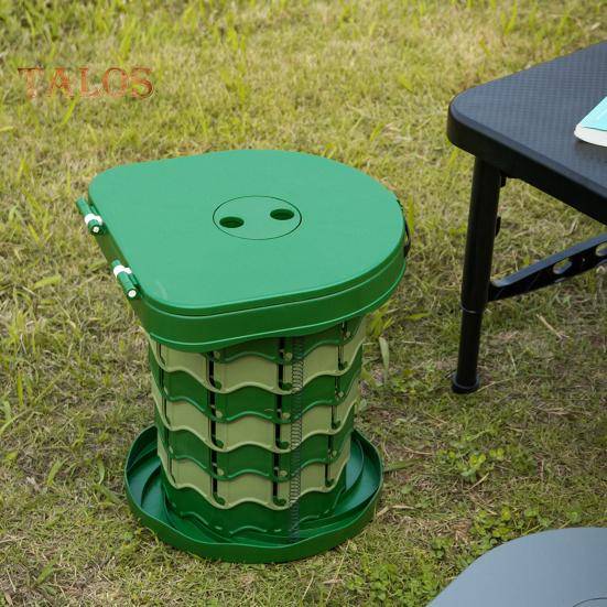 Infällbar Bärbar Toalett Stark Lastkapacitet Justerbar Höjd Campingtoalett Bärbar Potta för Nödanvändning svart