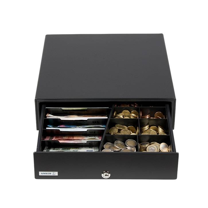 Anker MDX13E, Kassalåda, Frontopening, Electric, Svart