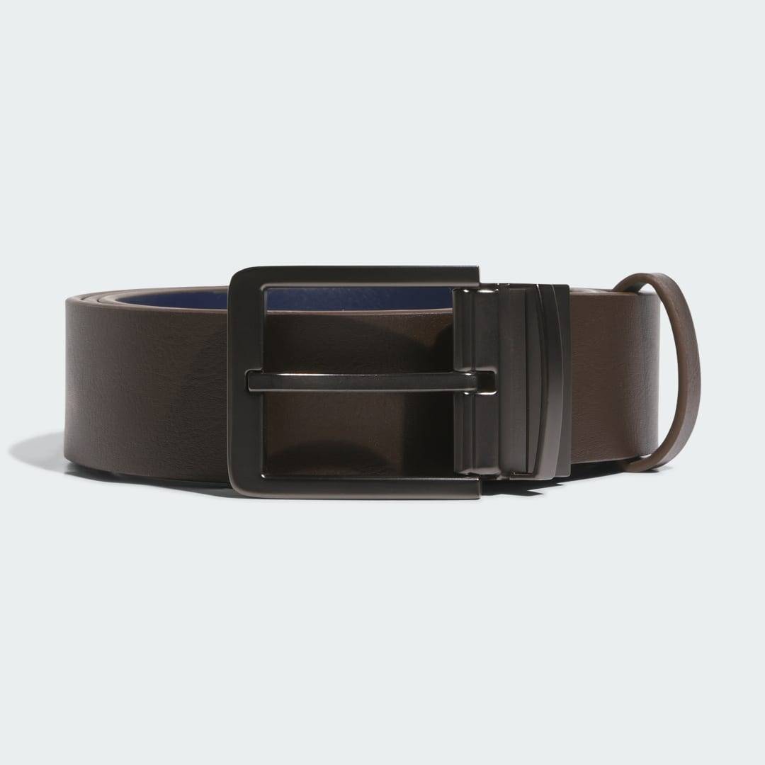 Vändbart golfbälte - Dark Brown - OSFM