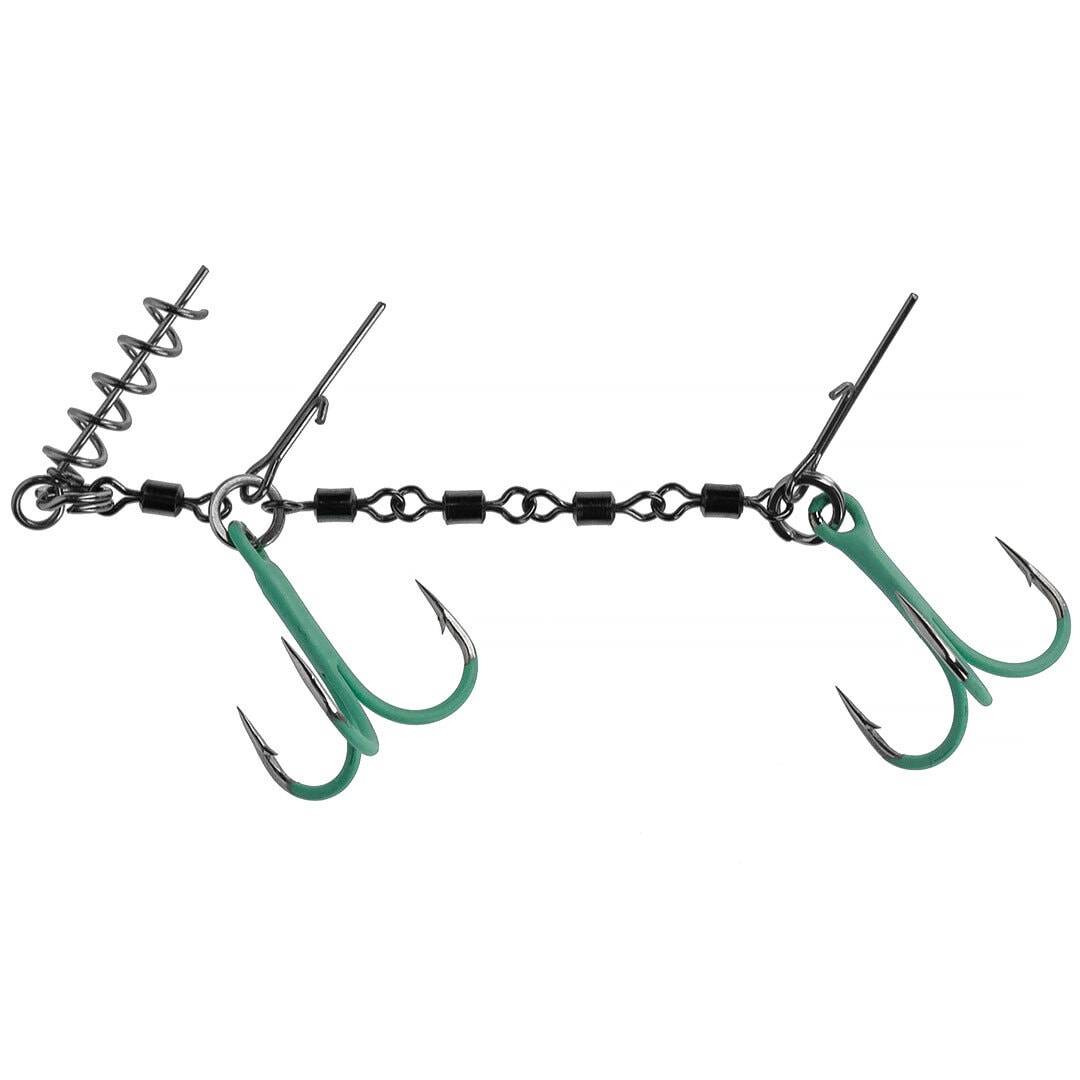 Mikado Jaws Double Stinger Fluo 1pcs., Mikado