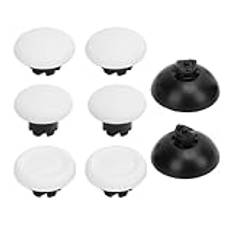 Ersättningssats för Thumbstick Caps for PS5 Edge, for PS5 Pro Elite, for PS4, för Switch Pro, for Xboxserien, Thumb Stick Cap, Thumb Stick Grips Tillbehör (Vit)