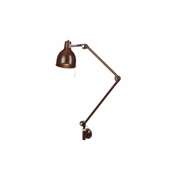 PJ70 Vägglampa Med Kabel Oxblod