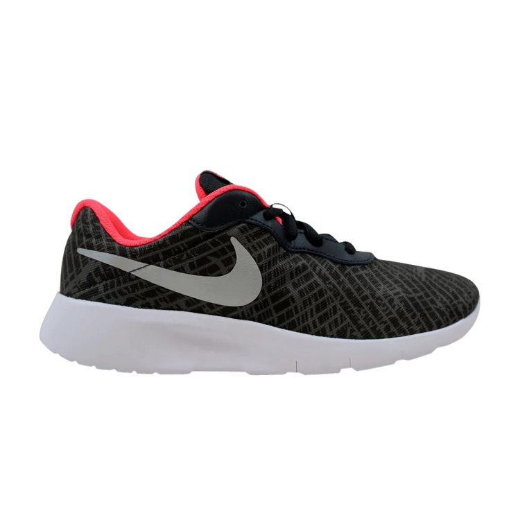 Nike Tanjun Print Anthracite (GS) - UK 3.5