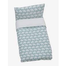 Elephant ECO, bed set, crib, blue
