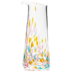 Anna von Lipa Confetti Karaffel 1 L, Rosa/Yellow/Tyrkys/Blue