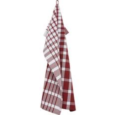 Magasin Tea Towels 50x70 cm Enzo Check Dark red NO_SIZE Kökstextiler - 0008 (NO_SIZE)