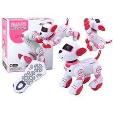 Interactive Pink Robo-Dog: Danser, følger kommandoer