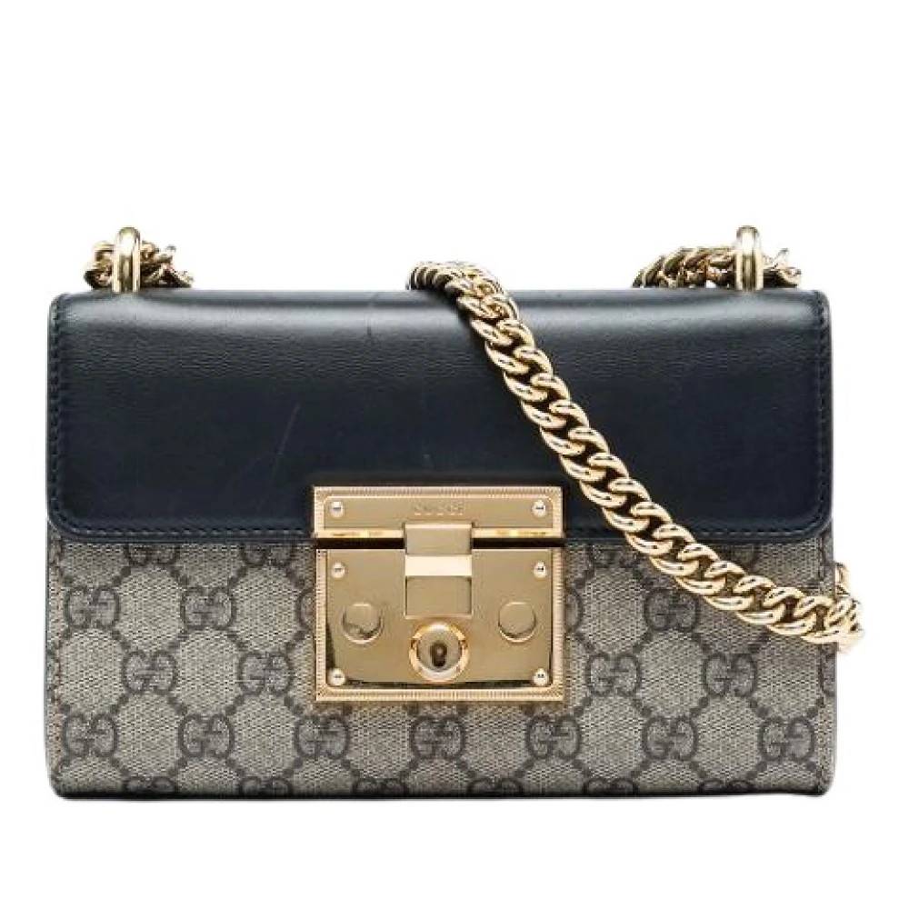 Gucci Vintage Pre-owned Vintage Crossbody Bag - Vintage - Dame - Beige - ONE SIZE - Uld