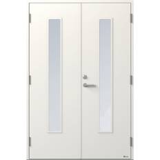 NorDan Parytterdörr Bor Linjalen 838PG - 19x20 / Vänsterhängd dörr