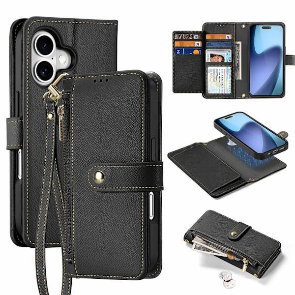 DUX DUCIS iPhone 17 2in1 Magnet Fodral Lawa Series Svart
