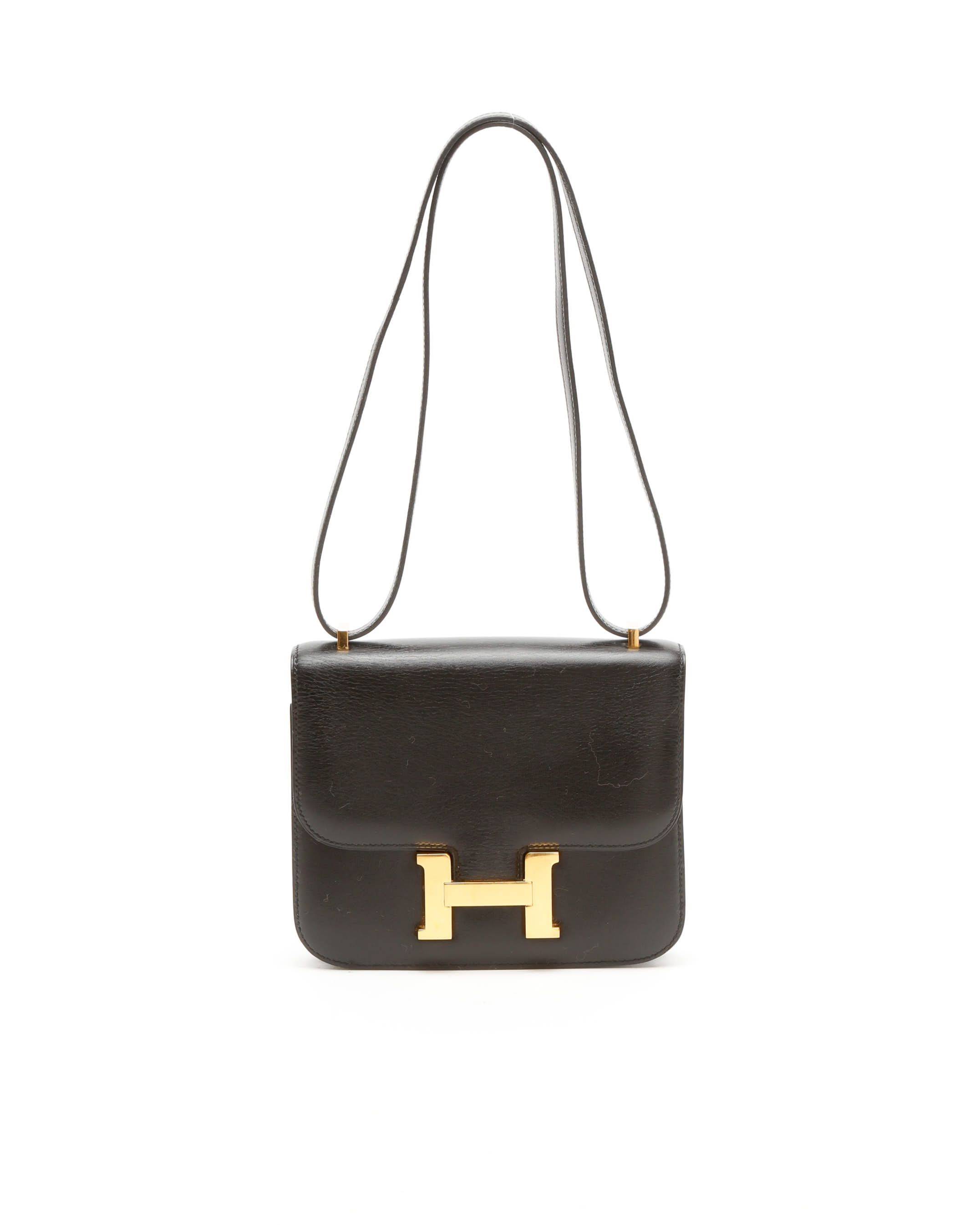 Hermès Box Constance 18 Bag - Black (One Size)