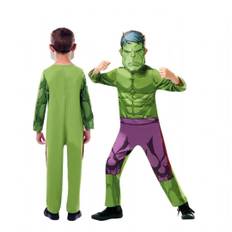 Hulk Kostume 110-116 cm Avengers Fastelavn og Udklædning 284412