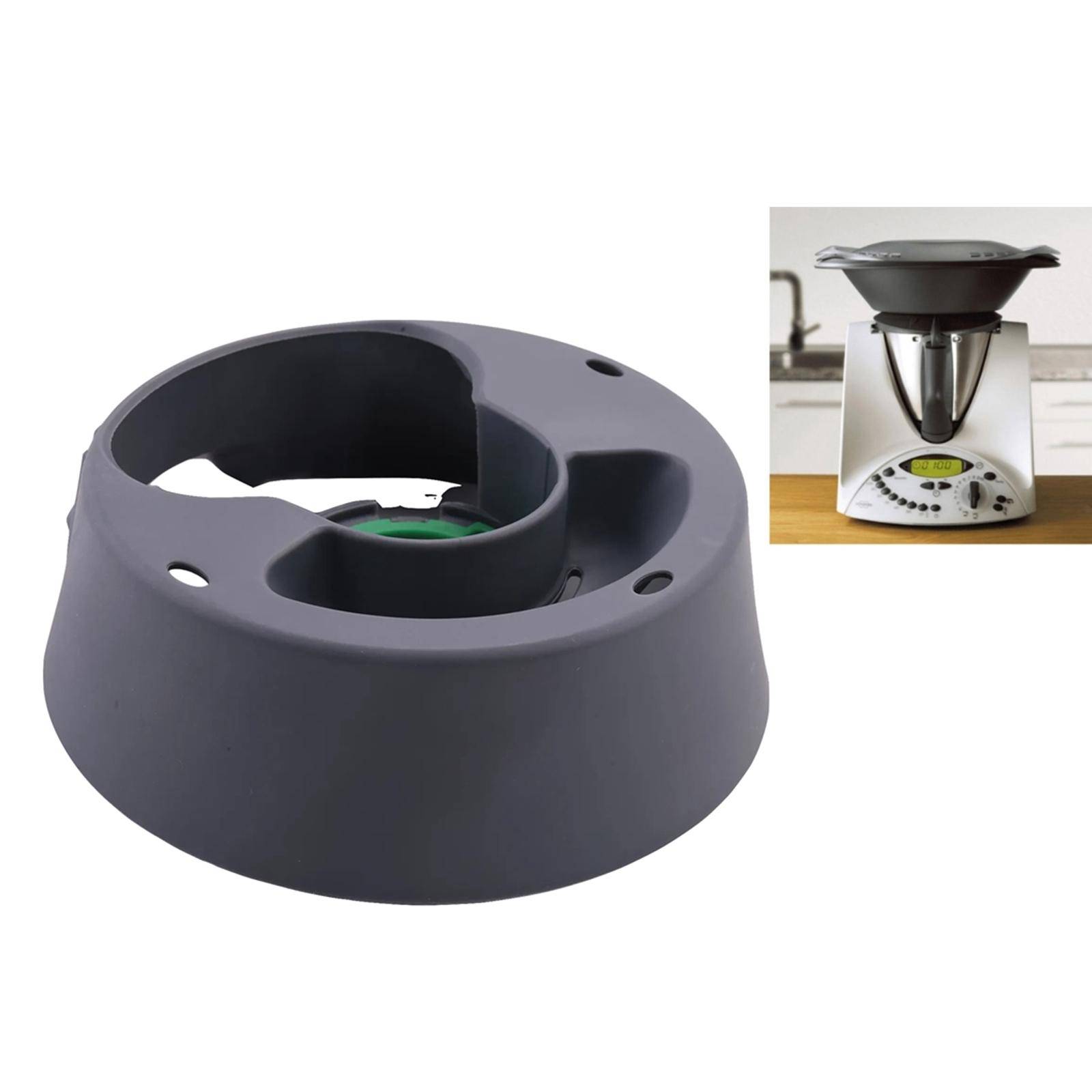 Mixerbas för Thermomix TM5 TM6 Blender Monteringskopp Multifunktionell Blandningsskål Fästplatta Slitstarka Tillbehör Kök black