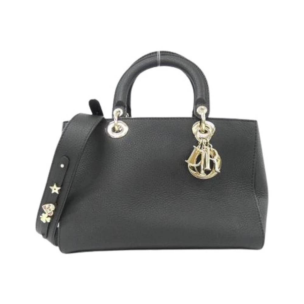 Dior Vintage Pre-owned Lady D-Sire Lædertaske - Vintage - Dame - Sort - ONE SIZE - Læder