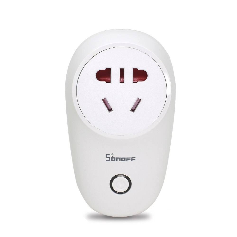 Sonoff s26 eu eu-e/eu-f/uk/au /us 220v 10a smart plug wifi eluttag timer uttag fjärrkontroll alexa google home ifttt kompatibel - S26 cn