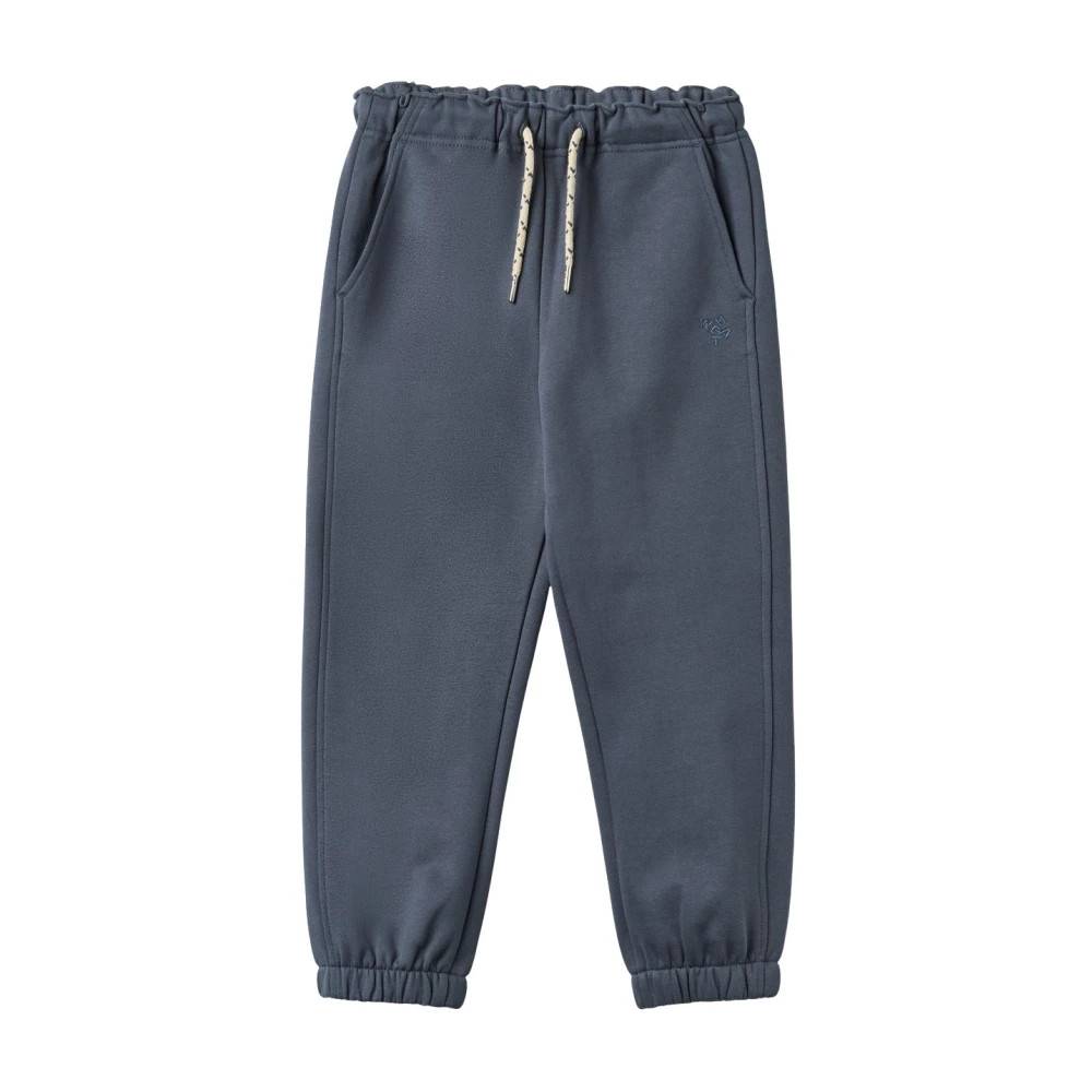 Wheat Cosmo Bukser - Kids - unisex - Blå - 128 CM - Bomuld